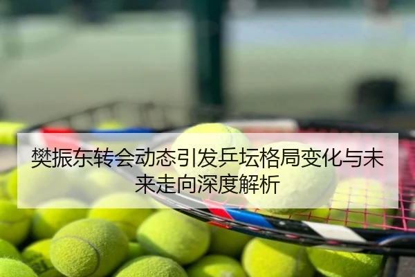 樊振东转会动态引发乒坛格局变化与未来走向深度解析